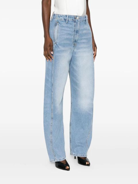 Magda Butrym side-seam jeans - Blue