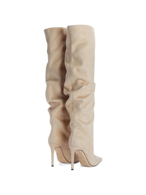 Giuseppe Zanotti Gala over-the-knee boots - Neutrals