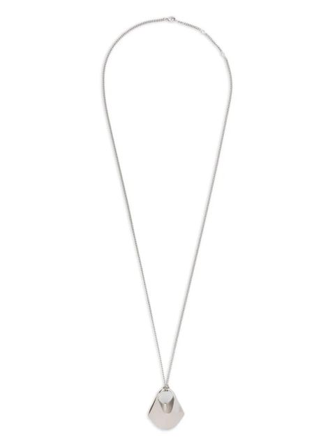 KHAITE small Lotus chain pendant necklace - Silver - zdjęcie produktu nr 1