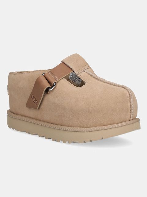 UGG klapki zamszowe Goldenstar Hi Clog - zdjęcie produktu nr 2