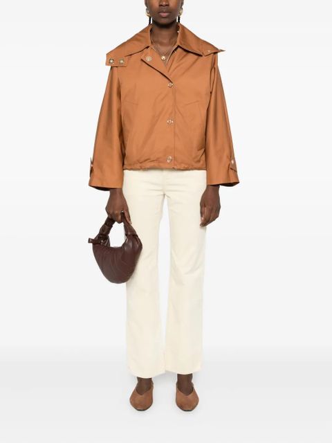 TWINSET button-fastening pocket jacket - Brown - zdjęcie produktu nr 2