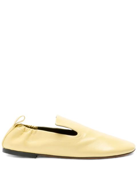 Proenza Schouler glove ruched loafers - Yellow - zdjęcie produktu nr 1