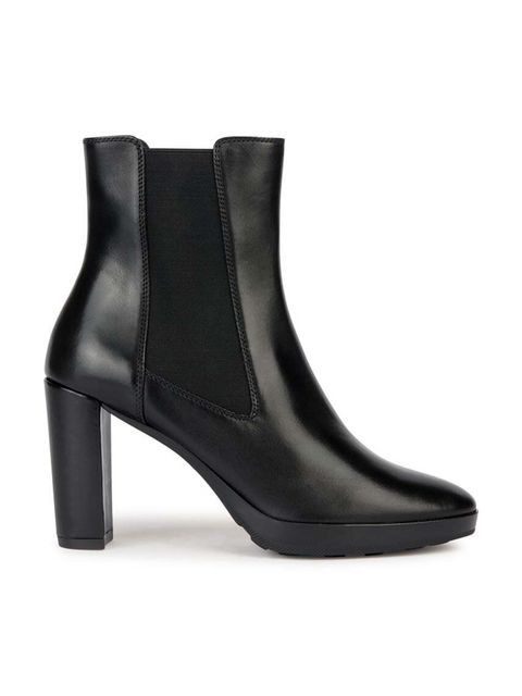 Geox botki skórzane D WALK PLEASURE 85 - zdjęcie produktu nr 1