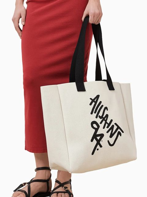 AllSaints torebka IZZY kolor biały W399XC