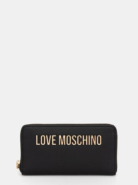 Love Moschino portfel damski kolor czarny JC5611PP0NKD0000 - zdjęcie produktu nr 1