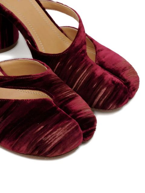 Maison Margiela 80mm Tabi sandals - Red - zdjęcie produktu nr 2