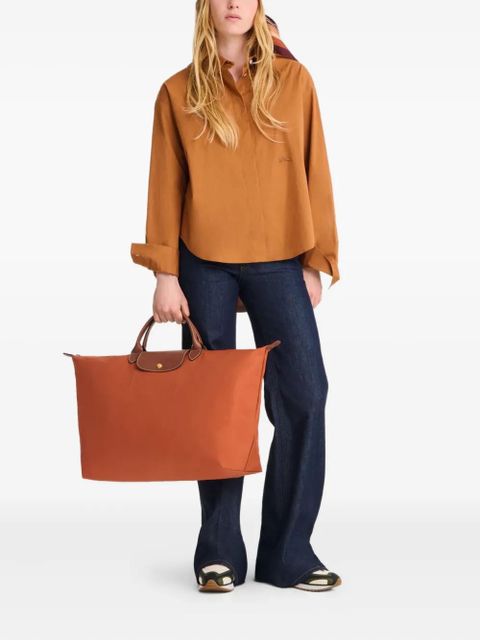 Longchamp large Le Pliage tote bag - Orange - zdjęcie produktu nr 2