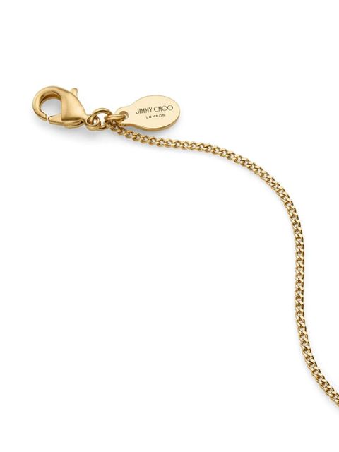 Jimmy Choo Diamond Fine chain necklace - Gold