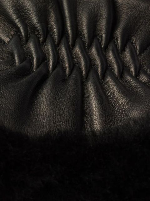 Prada Re-Nylon gloves - Black - zdjęcie produktu nr 2