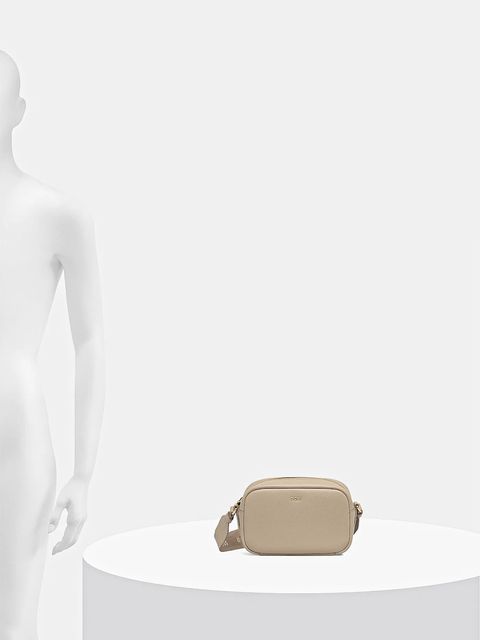 BOSS torebka Sandy Crossbody kolor beżowy 50547765