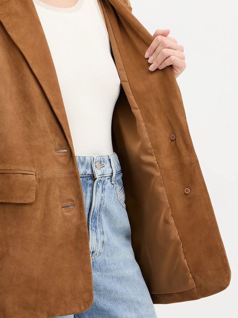 Marella marynarka zamszowa FULMINE