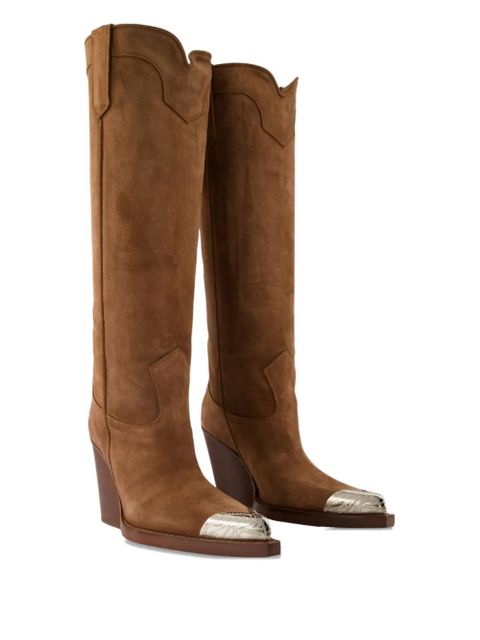 Paris Texas El Dorado metallic-toe cowboy boots - Brown - zdjęcie produktu nr 2