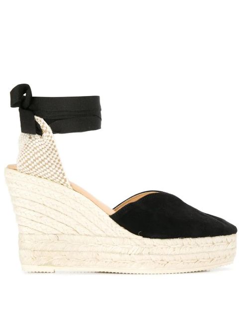 Manebi 110mm Hamptons espadrilles - Black - zdjęcie produktu nr 1