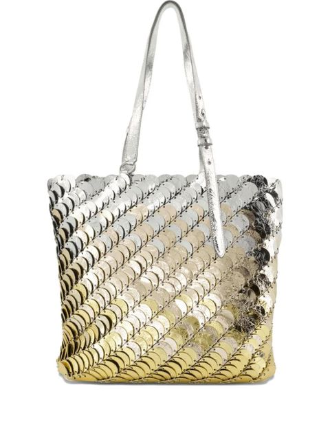 Rabanne metallic chainmail tote bag - Gold - zdjęcie produktu nr 1