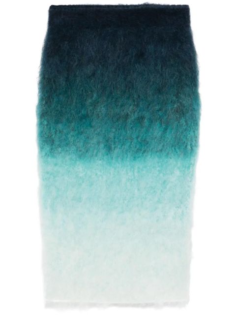 Casablanca gradient skirt - Blue - zdjęcie produktu nr 1