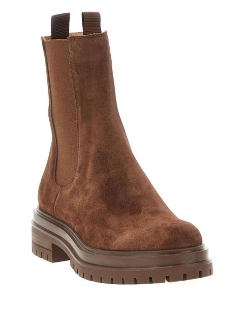 Gianvito Rossi Chester suede Chelsea boots - Brown