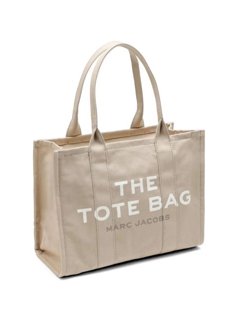 Marc Jacobs large The tote canvas tote bag - Neutrals - zdjęcie produktu nr 2