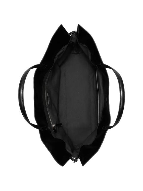 Tory Burch Ella Natuura embossed tote bag - Black