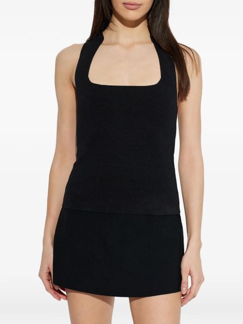 Cult Gaia square-neck top - Black