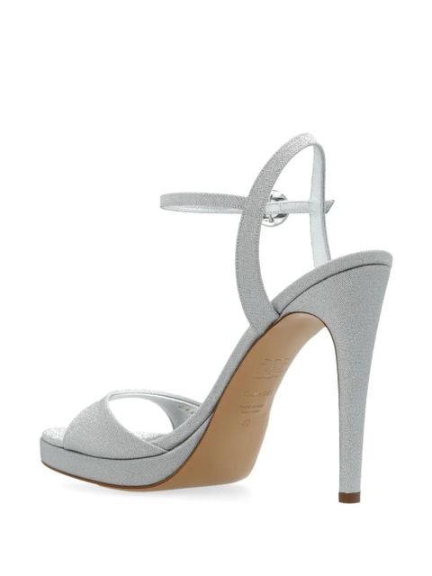 Casadei 130mm Michelle sandals - Silver