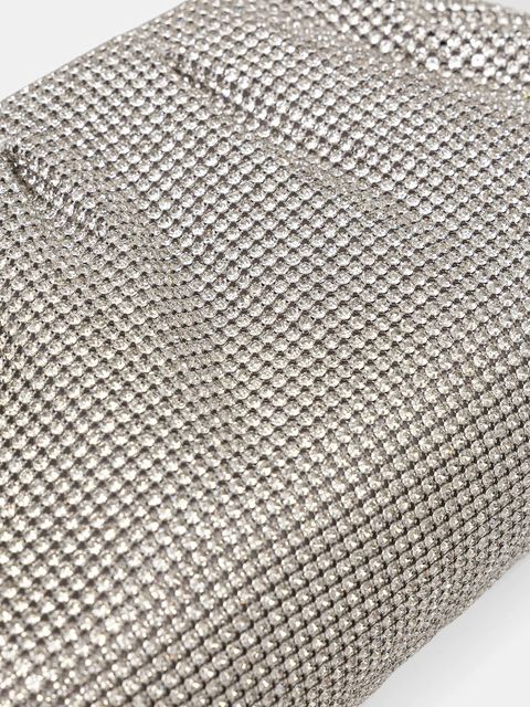 Luisa Spagnoli kopertówka kolor srebrny 542569 - zdjęcie produktu nr 2