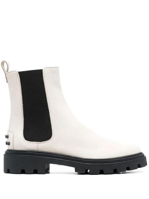 Tod's rubber-stud chelsea boots - White - zdjęcie produktu nr 1