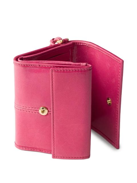 Prada Small leather wallet - Pink
