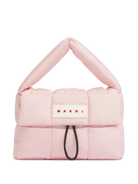 Marni puff-quilted tote bag - Pink - zdjęcie produktu nr 1
