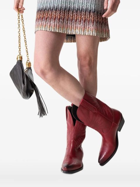 Golden Goose Wish Star boots - Red