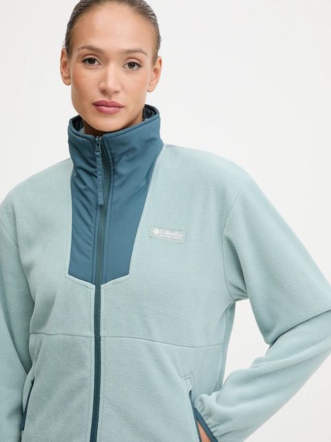 Columbia bluza sportowa Sequoia Grove kolor turkusowy wzorzysta 2085313