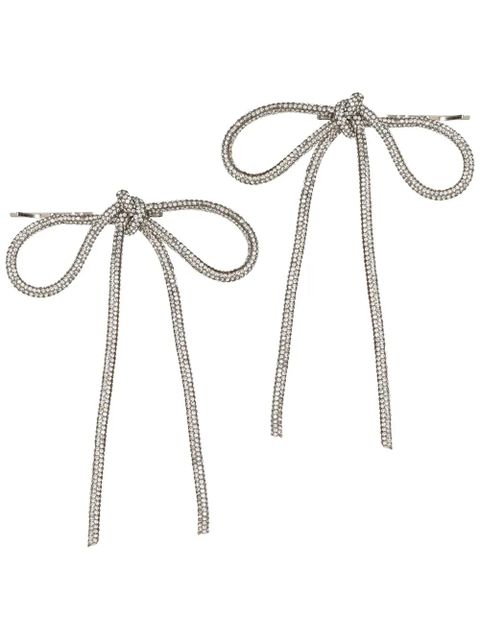 Jennifer Behr Ava bobby pins (set of two) - Silver - zdjęcie produktu nr 1