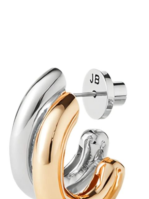 Jenny Bird Florence two-tone earrings - Silver - zdjęcie produktu nr 2