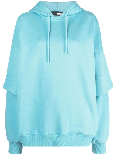 ROTATE BIRGER CHRISTENSEN logo-print hoodie - Blue - zdjęcie produktu nr 1