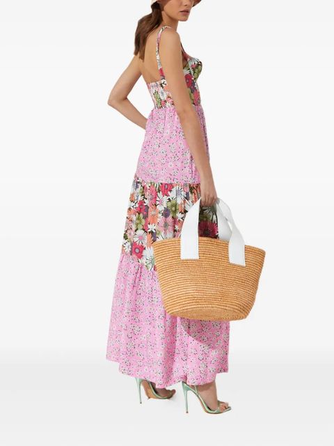Agua By Agua Bendita Alanifloral maxi dress - Pink