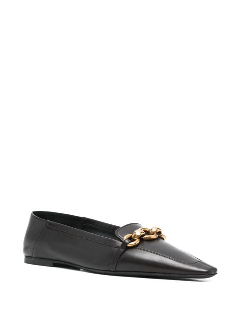 Saint Laurent chain-link loafers - Brown - zdjęcie produktu nr 2