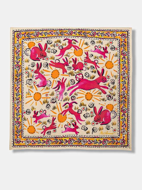 Moschino chusta jedwabna - zdjęcie produktu nr 1