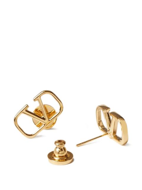 Valentino Garavani Vlogo Signature metal earrings - Gold