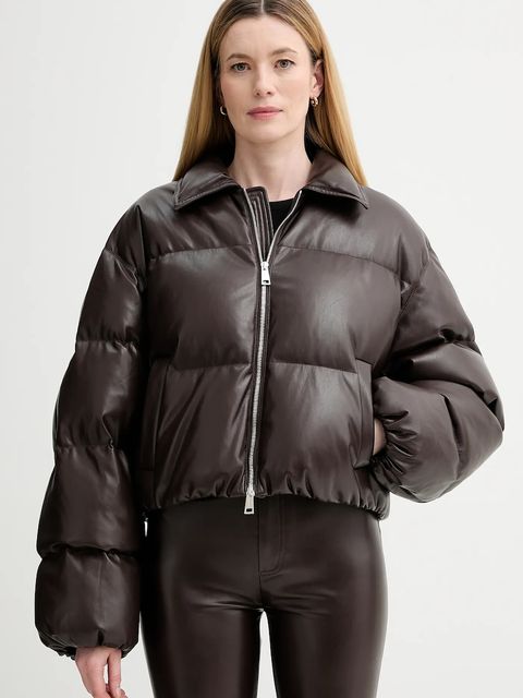 Nanushka kurtka kolor brązowy zimowa NW25FWJK20278 - zdjęcie produktu nr 1