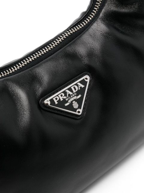 Prada mini Soft shoulder bag - Black