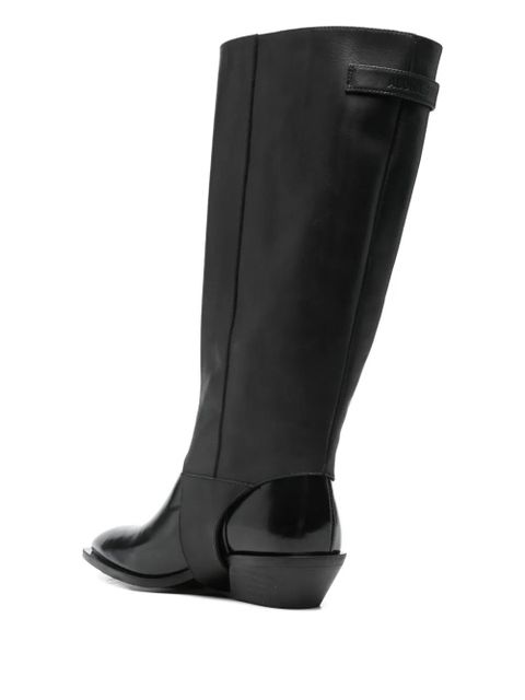 ALOHAS 30mm detachable-panel boots - Black