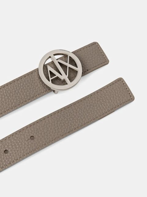 Armani Exchange pasek damski kolor szary 941118 0A877 - zdjęcie produktu nr 2