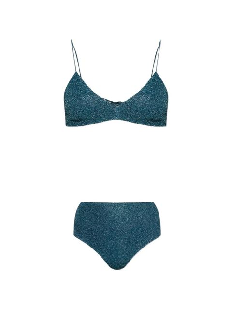 Oséree Oseree lurex finish beachwear - Blue - zdjęcie produktu nr 1