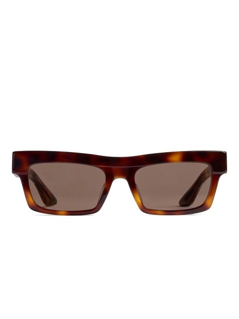 KHAITE x Oliver Peoples 1985C rectangle sunglasses - Brown - zdjęcie produktu nr 1