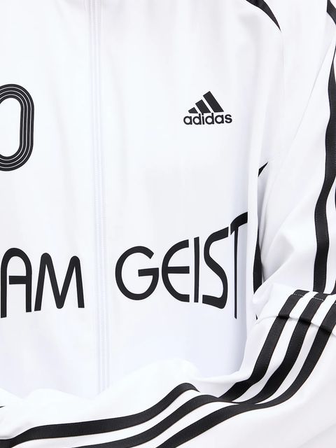 adidas Originals bluza Ovzd Tracktop damska kolor biały z nadrukiem KE7570