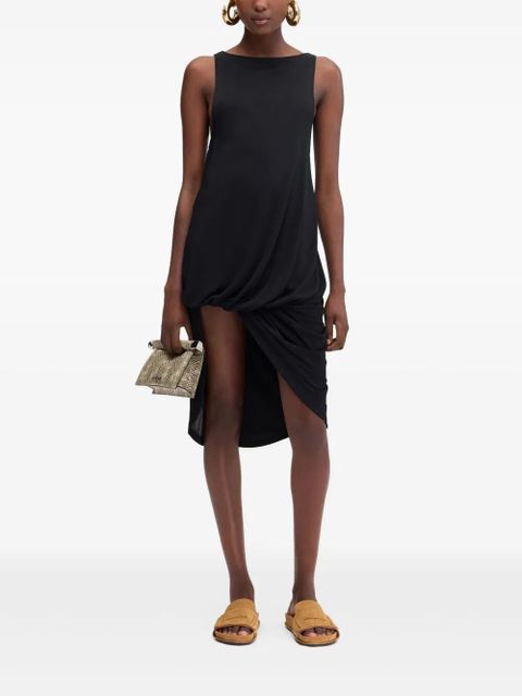 Jacquemus asymmetric midi dress - Black - zdjęcie produktu nr 2