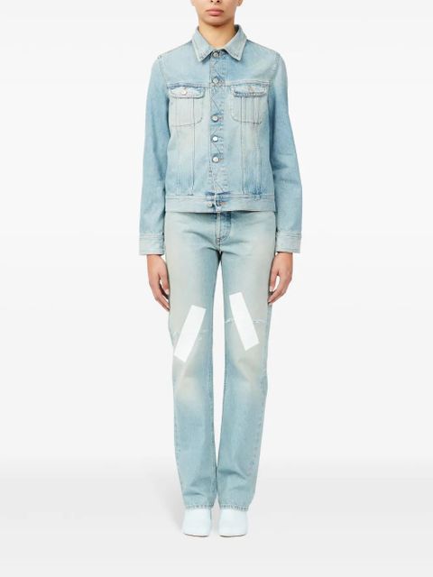 MM6 Maison Margiela cut-out jacket - Blue - zdjęcie produktu nr 2