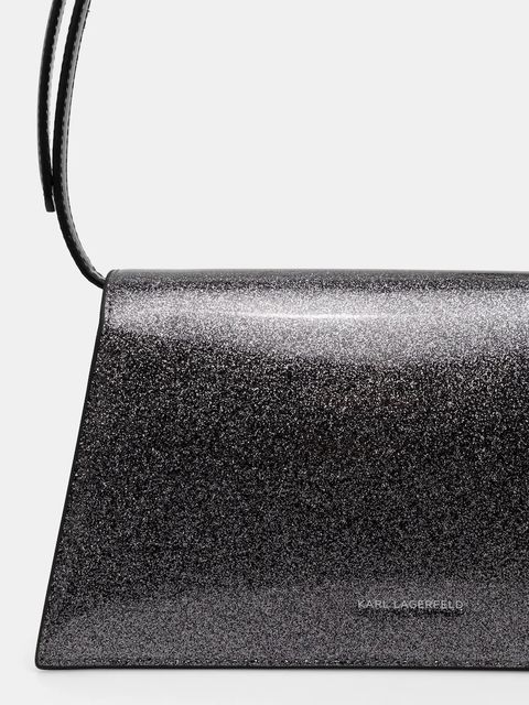 Karl Lagerfeld torebka K/SIGNATURE kolor srebrny A1W30150 - zdjęcie produktu nr 2