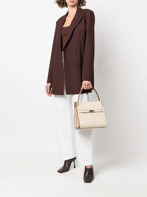 Tory Burch small Lee Radziwil tote bag - Neutrals - zdjęcie produktu nr 2