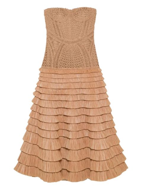 Simkhai Santana midi dress - Neutrals - zdjęcie produktu nr 1