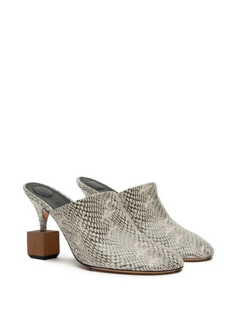 Jacquemus 100mm Les Bisou mules - Neutrals - zdjęcie produktu nr 2